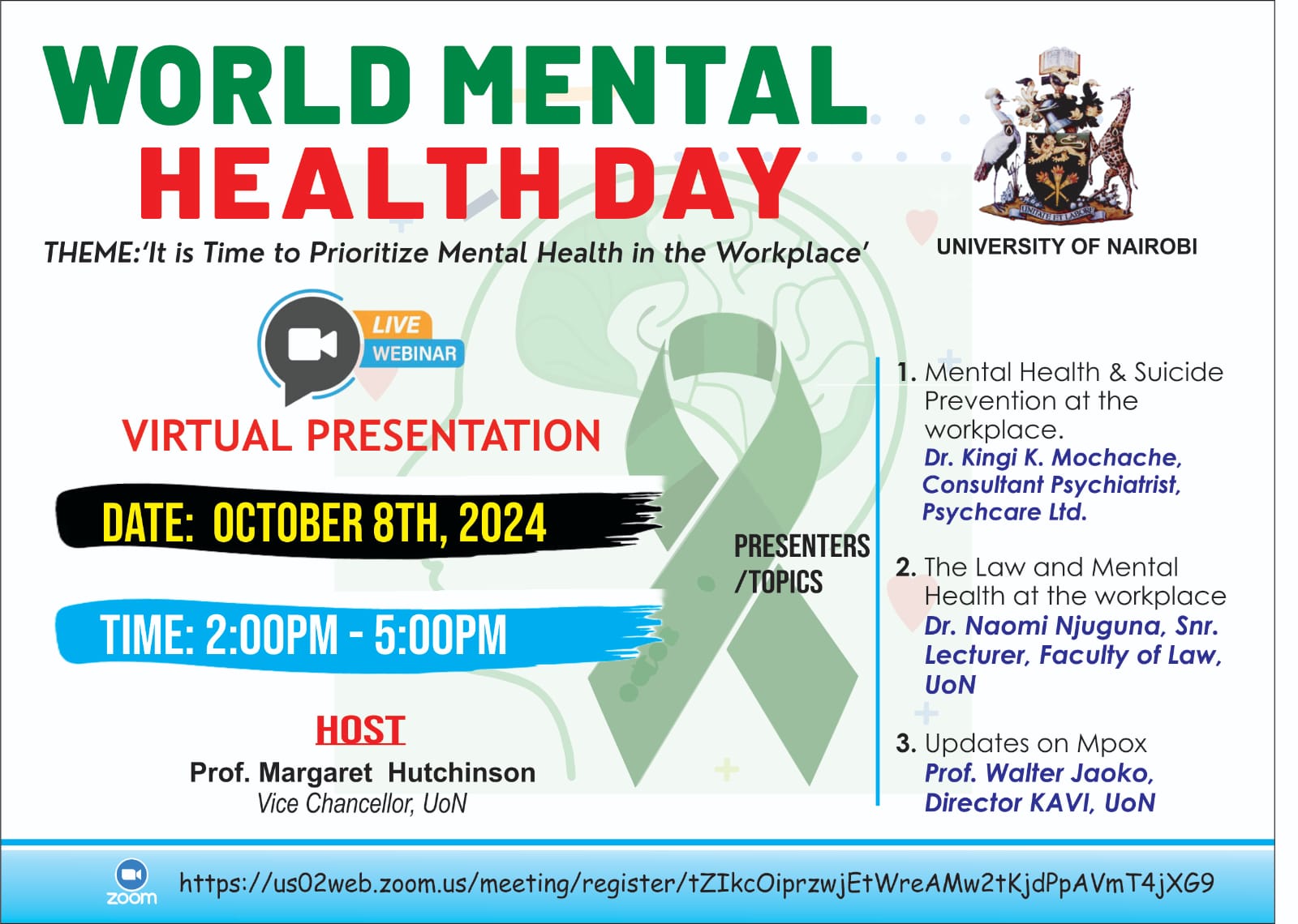 COMMEMORATION OF 2024 WORLD MENTAL HEALTH DAY Department of